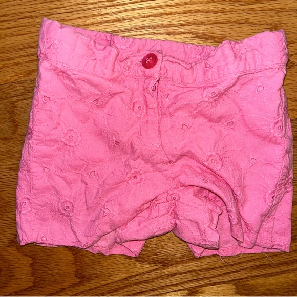 Janie and Jack pink shorts size 4T - Picture 1 of 5